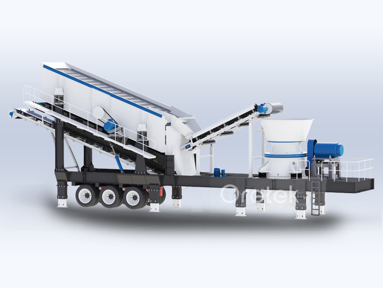 Мобильная конусная дробилка