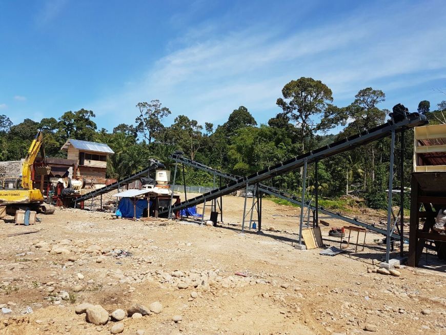 Площадка по производству гранита в Абудже, Нигерия